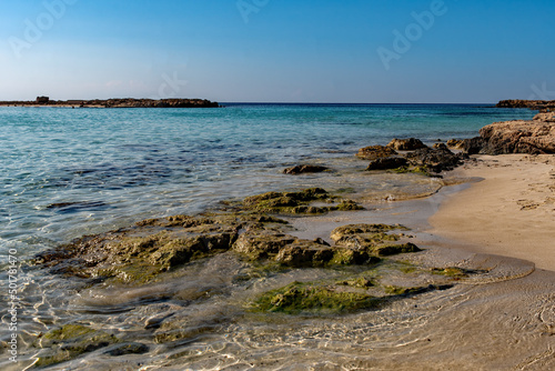 Fototapeta Naklejka Na Ścianę i Meble -  Der Strand von Nissi in Ayia Napa, Famagusta auf Zypern