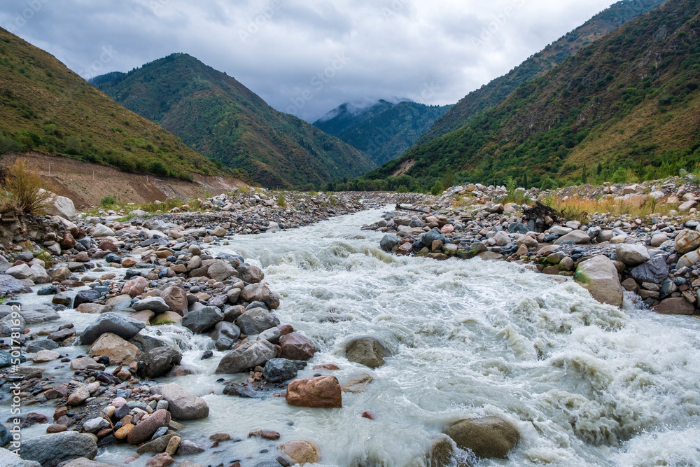 mountain river in the mountains mountain river in the mountains