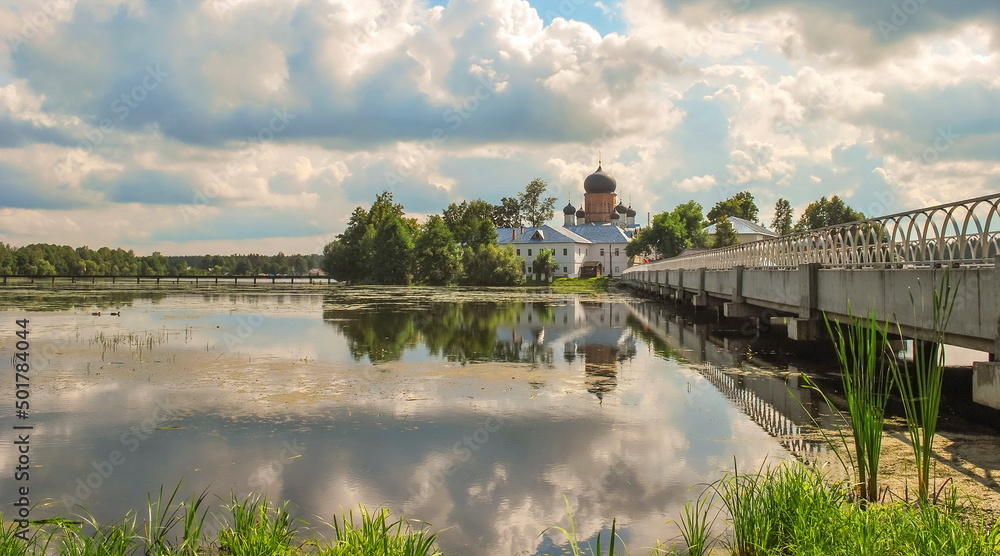 St. Vvedensky Island Monastery in Pokrov