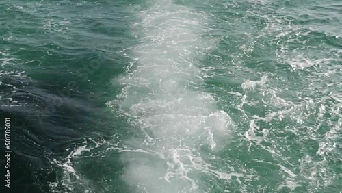 Saiing out into the ocean