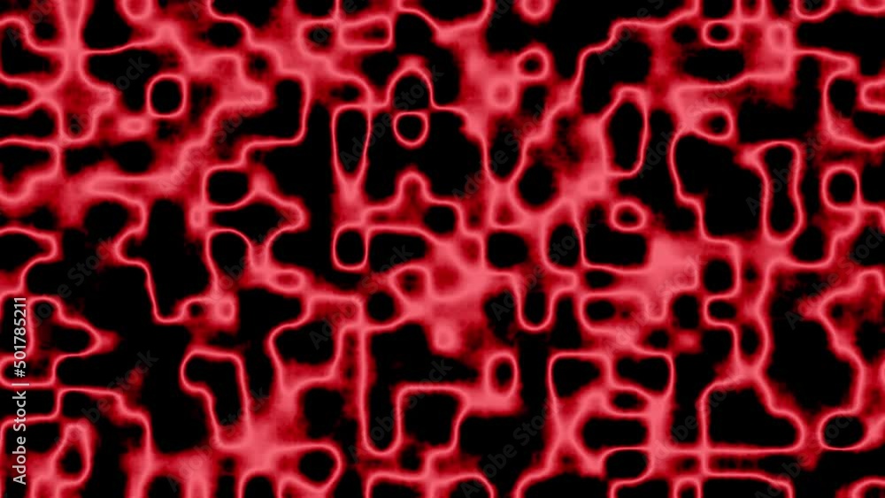 Abstract blurred fractal noise - moving red background animation. Seamless loopable animation. Abstract blurred fractal noise - moving red background animation. Seamless loopable animation.