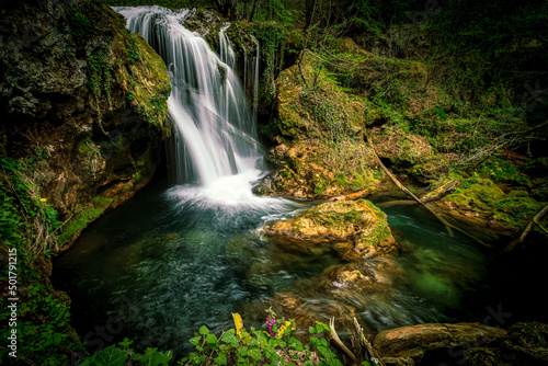 Fototapeta La Vaioaga waterfall, Romania