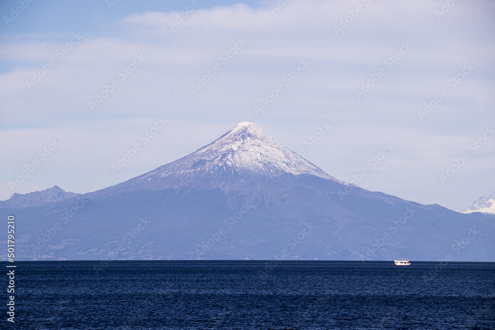 Osorno volcano and the Llanquihue lake