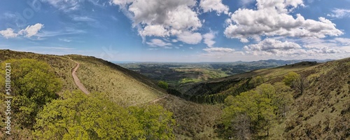 Paysage drone pays Basque France