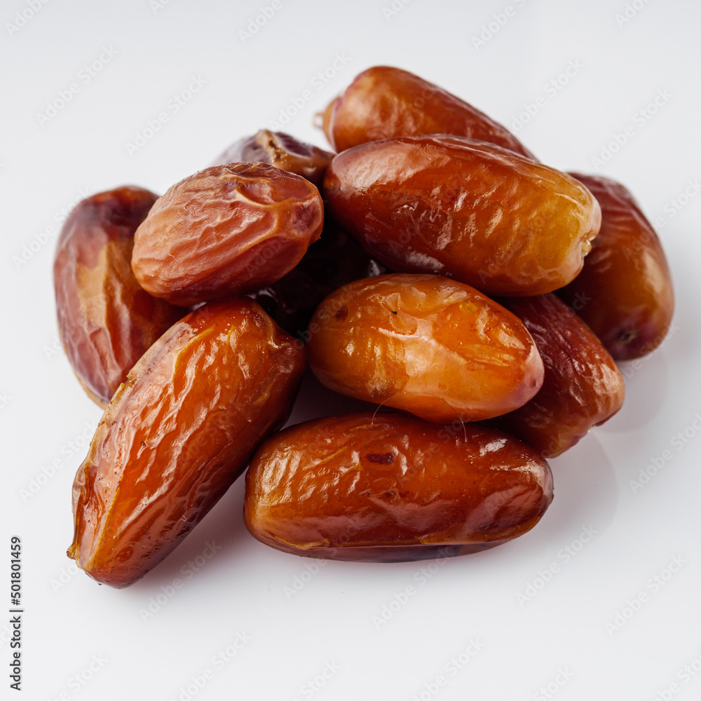 juicy royal dates on a white acrylic background juicy royal dates on a white acrylic background