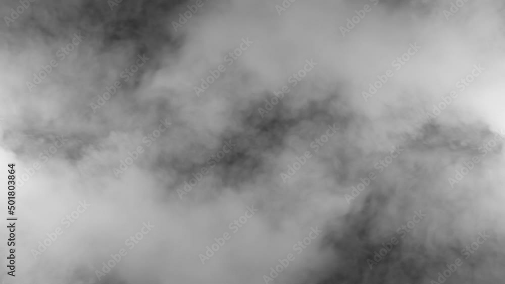 Thick smoke on black background Thick smoke on black background