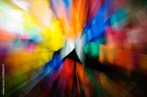 decoração junina - bandeirinhas coloridas com efeito zoom