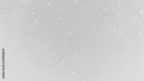 Beautiful real white winter snowflakes swirl and fall slowly from the sky, day time, background, real video
