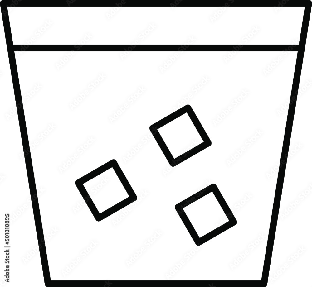 Unique Line Vector icon