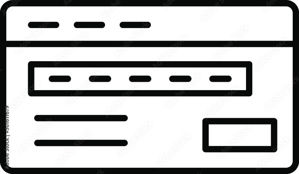 Unique Line Vector icon Unique Line Vector icon