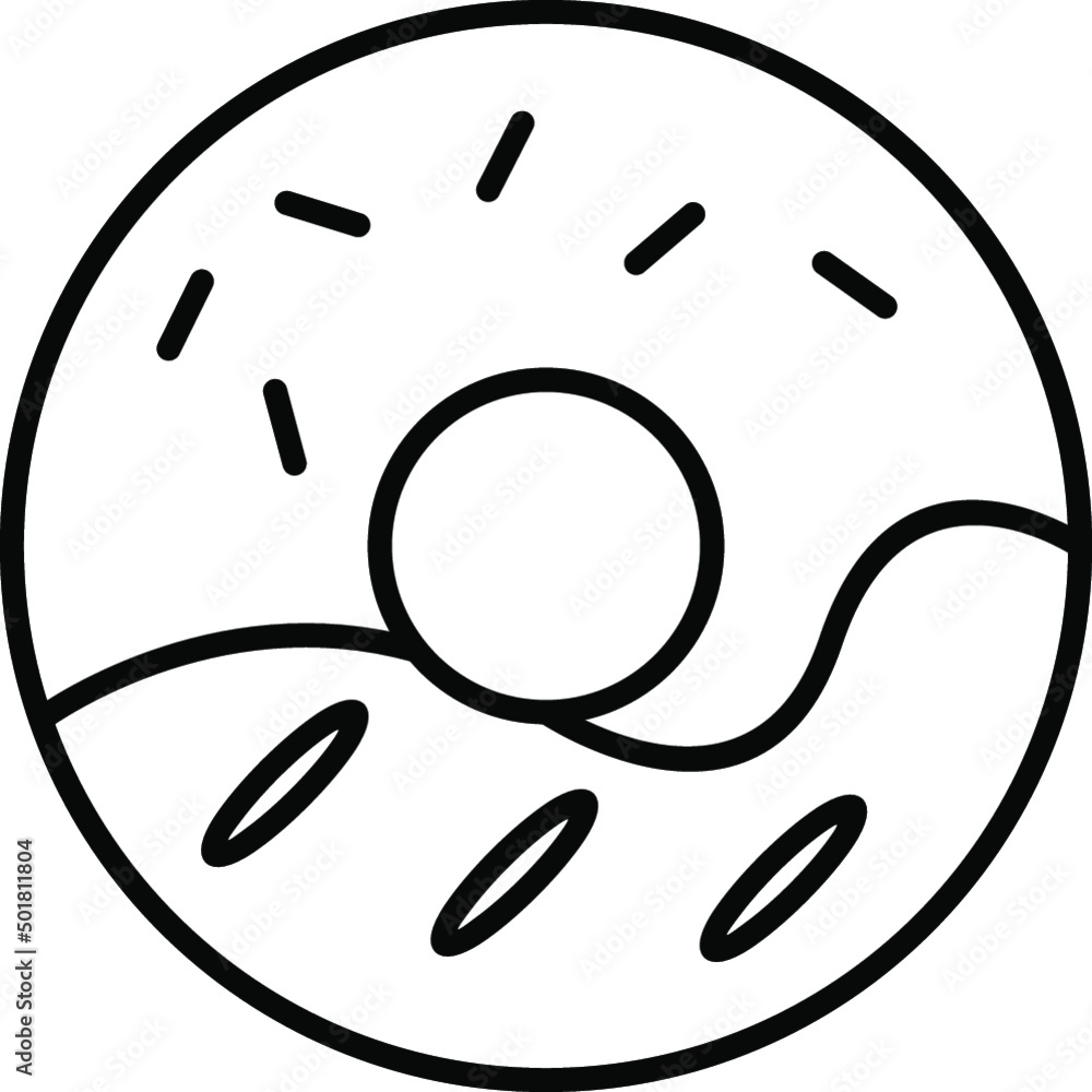 Unique Line vector Icon Unique Line vector Icon