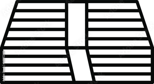 Unique Line Vector icon