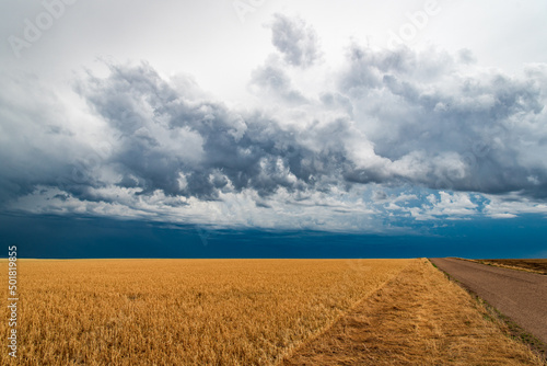 Fotografie The Clouds on the American Midwest After a Storm