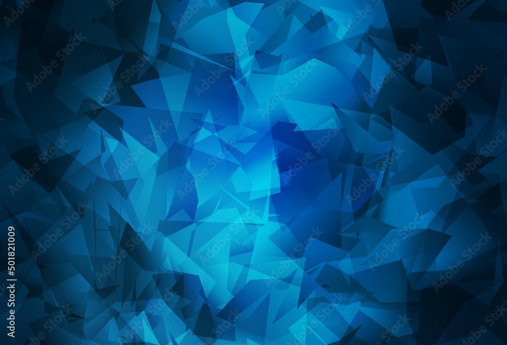 Dark BLUE vector low poly layout. Dark BLUE vector low poly layout.