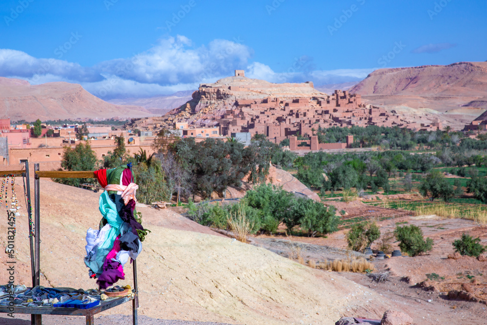 アイット・ベン・ハドゥの集落 StockFoto Adobe Stock