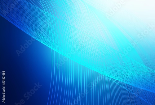 Dark BLUE vector abstract bright pattern.