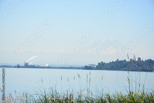 Wallpaper Mural Ruston Point Tacoma Washington summer time  Torontodigital.ca