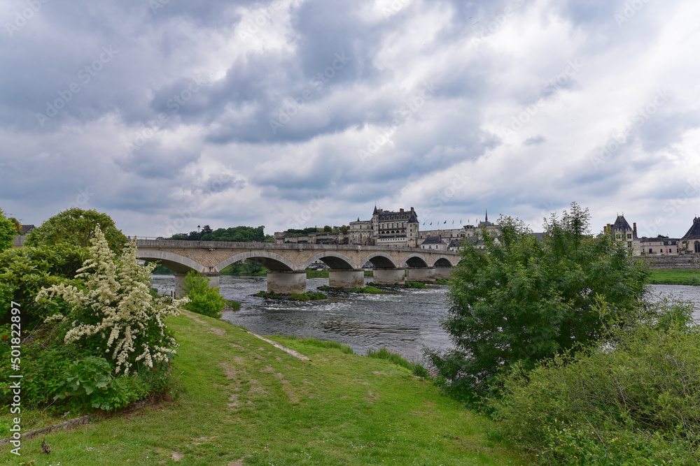 Fototapeta premium Frankreich - Amboise - Château Royal