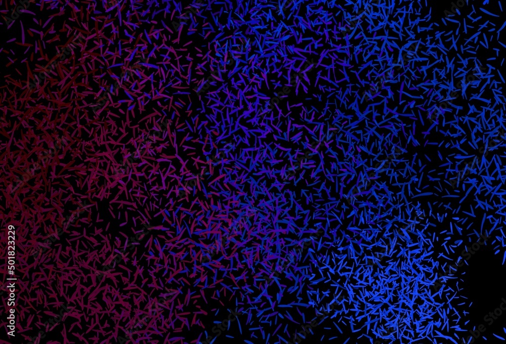 Dark Blue, Red vector background with stright stripes. Dark Blue, Red vector background with stright stripes.