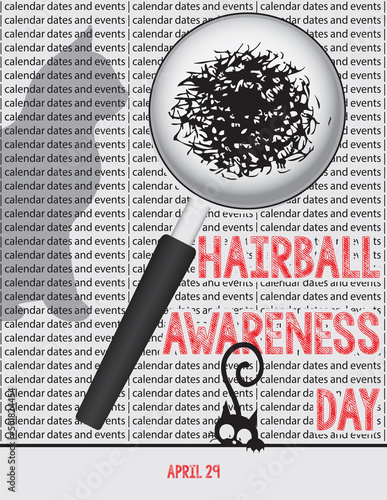 Illustration for Hairball Awareness Day