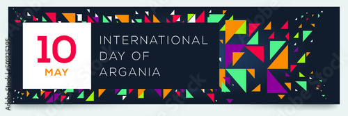 International Day of Argania, held on 10 May.	