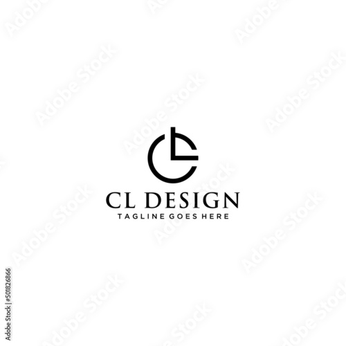 LC, CL logo sign design