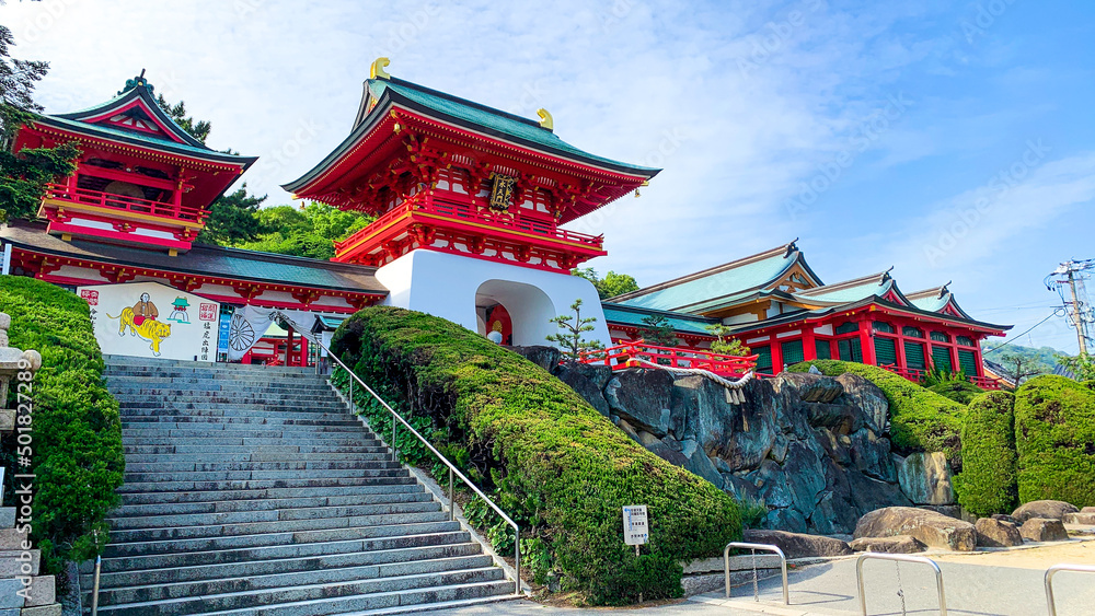 Naklejka premium 山口県下関市の赤間神宮