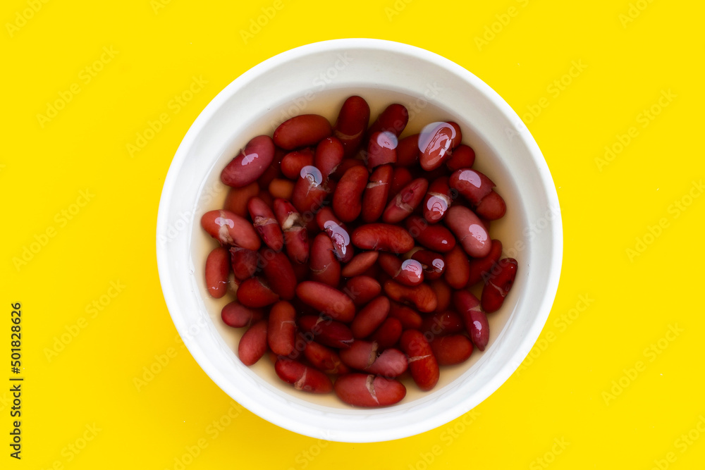 Sweet boiled red beans, Delicious dessert