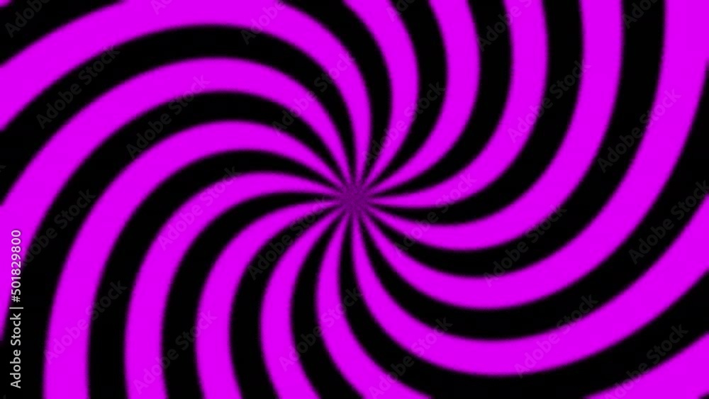 Surreal black and pink psychedelic spiral optical illusion. Abstract hypnotic animated background. Seamless looping animation. Surreal black and pink psychedelic spiral optical illusion. Abstract hypnotic animated background. Seamless looping animation.
