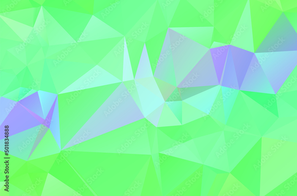 Green vivid geometric abstract bright green blurred mosaic wallpaper with triangle shapes for banner Green vivid geometric abstract bright green blurred mosaic wallpaper with triangle shapes for banner