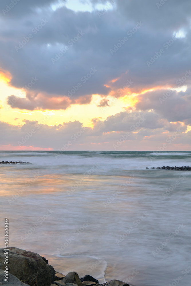 gentle sunset beach, 27Feb2022