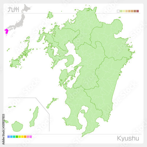                         Kyushu Map