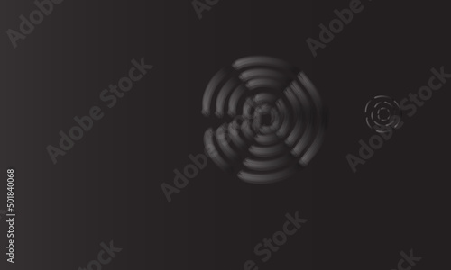 Blur and Blind Spiral Object