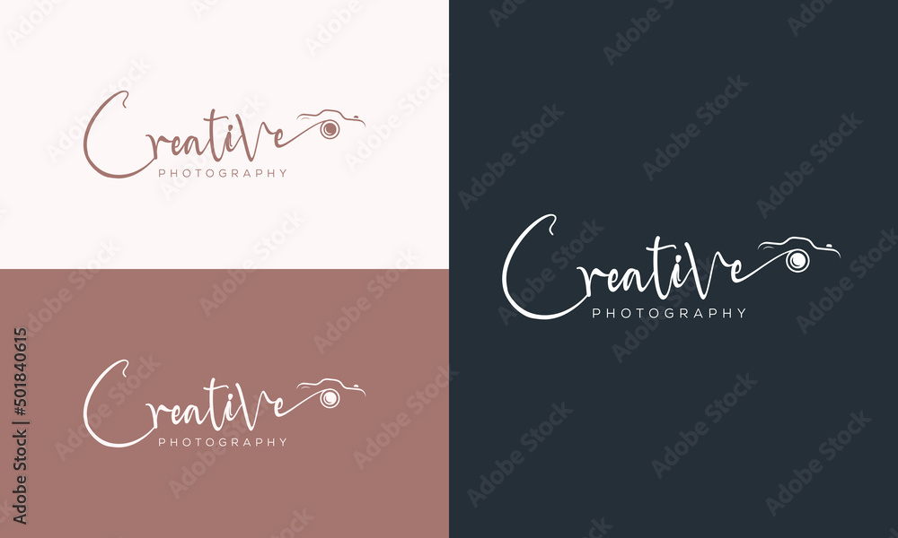modern minimalist photography logo, camera logo, wedding photography signature logo modern minimalist photography logo, camera logo, wedding photography signature logo