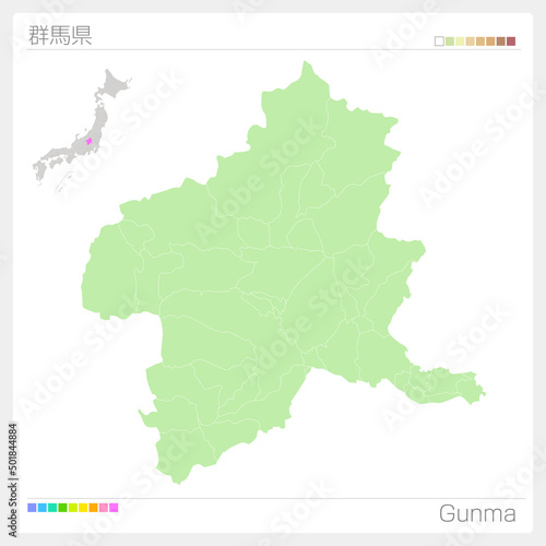                      Gunma Map