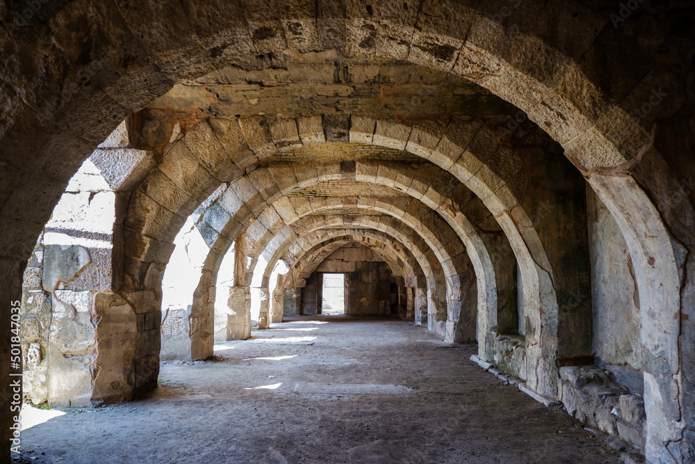 Obraz premium Agora Open Air Museum in Izmir, Turkey