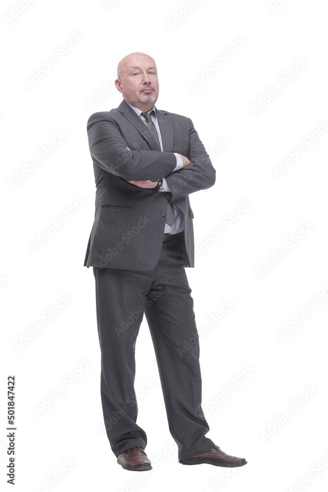 Mature business man .isolated on a white background. Mature business man .isolated on a white background.