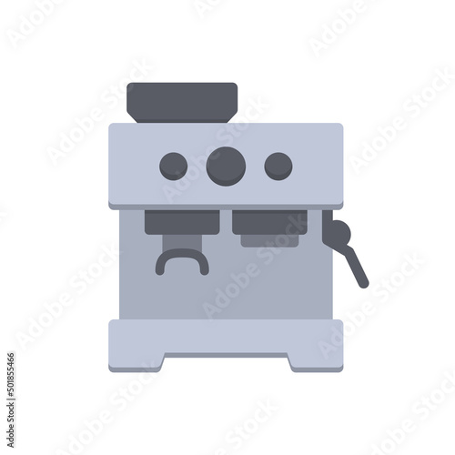 Coffee machine, icon, Vector, Illustration.