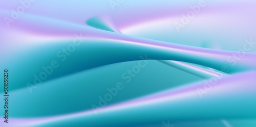 abstract green smooth cuve