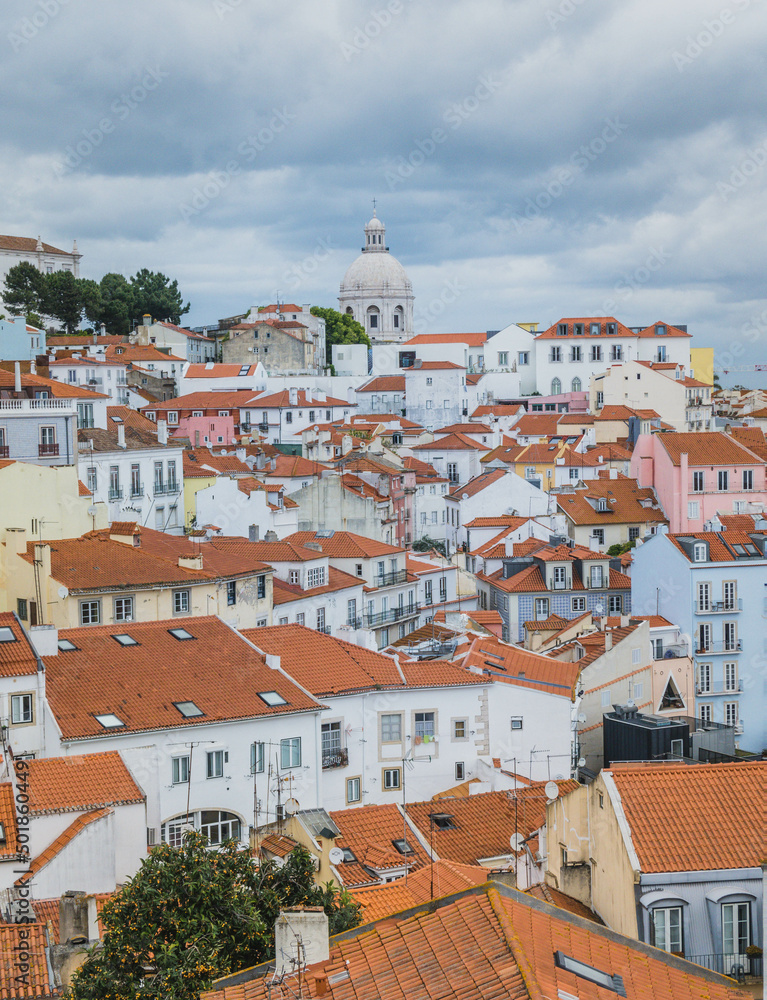 Fototapeta premium Lissabon Stadtaussicht