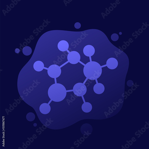 decentralization, decentralized structure vector icon