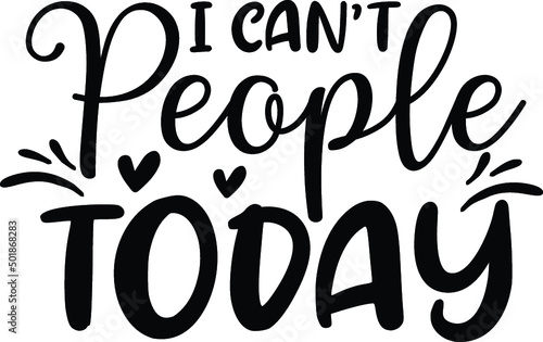 I cant people today vector arts