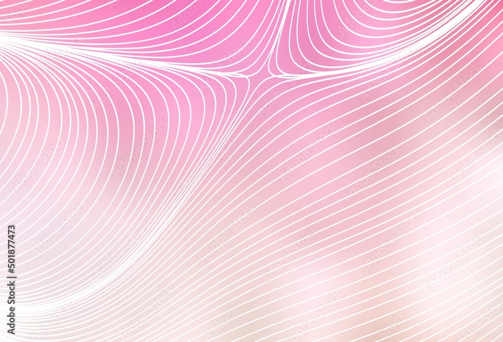 Fototapeta premium Light Pink, Yellow vector template with repeated sticks.