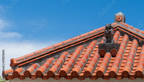 Japanese roof with Shisha