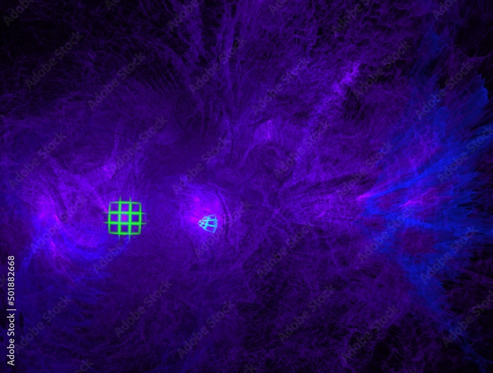 Fototapeta premium Imaginatory fractal abstract background Image