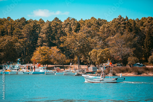 boats on the beach