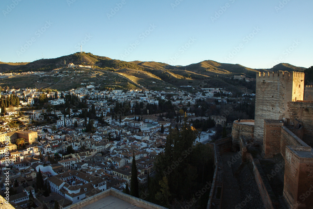Granada, Alhambra, the Alcazaba