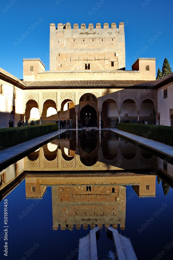 Fototapeta premium Spagna,Andalusia,Granada, Alhambra,Alcazaba