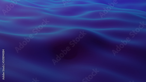 3d render of silky water waves for wallpaper and presentation background