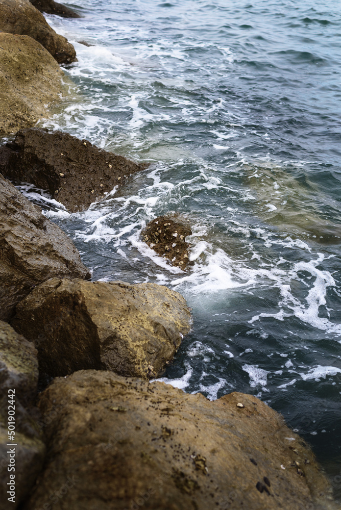 waves and rocks waves and rocks
